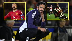 Ruben Amorim apologises to Man United fans as he gives cryptic verdict on players after Grimsby humiliation