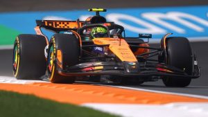 F1 Dutch GP: Lando Norris tops red-flagged FP1 as many drivers go off