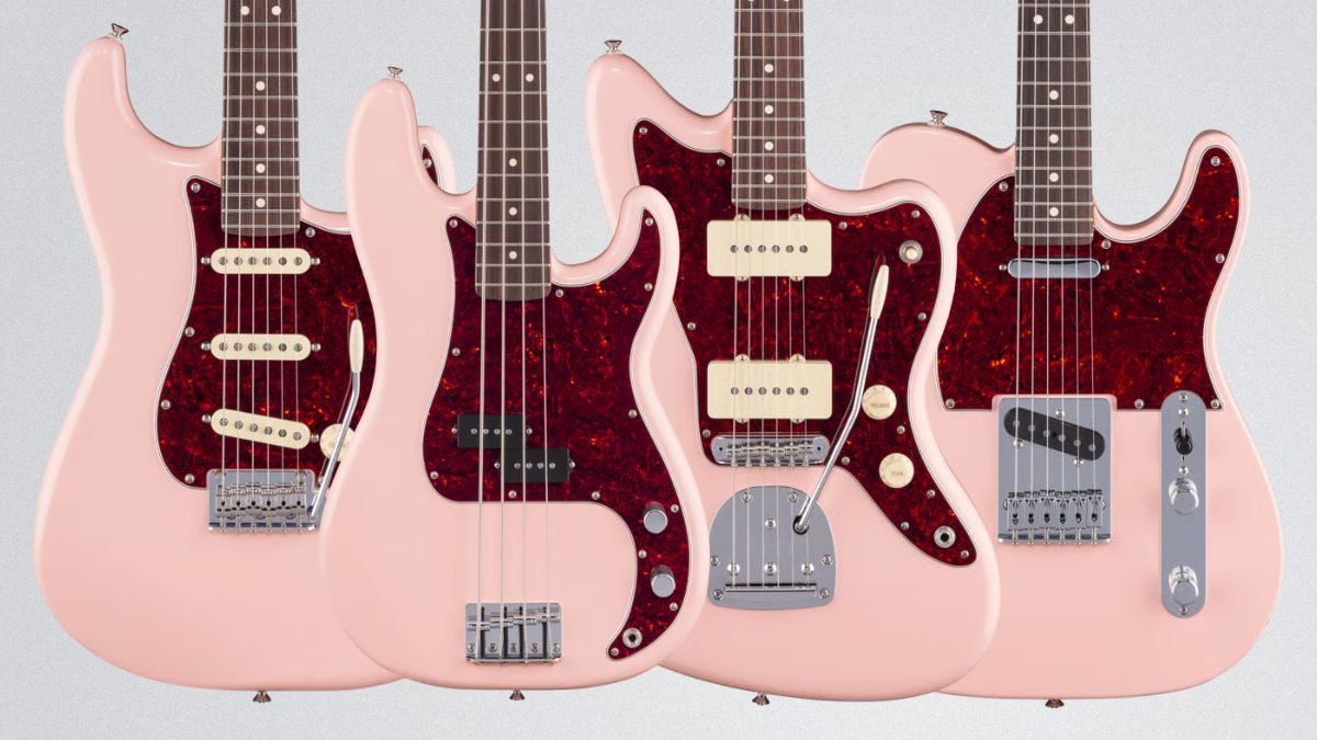 “Icons reimagined”: Fender gives four Player II classics a stunning Shell Pink refresh – and this web-exclusive drop might be sweetest we’ve seen