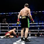 Darren Till storms out of the ring to confront Hall of Fame boxer after sleeping Luke Rockhold at Misfits 22