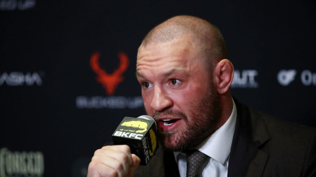 ‘This ain’t safe’ … Conor McGregor shook as wild storm derails latest Bare Knuckle FC show