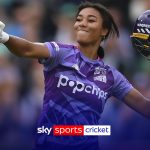 What an innings! Teenager Davina Perrin hits incredible 42-ball century!