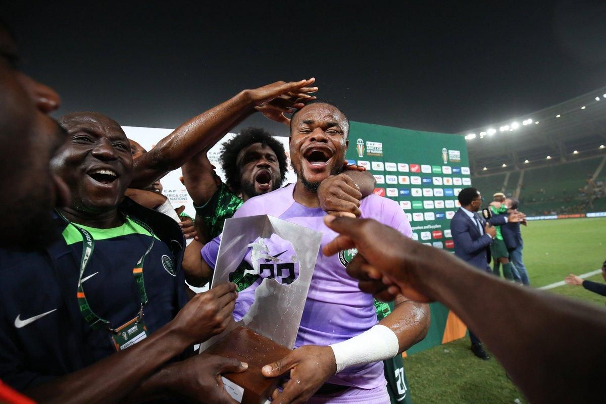 WATCH: Stanley Nwabali saves penalty on injury return as Nigeria receive huge World Cup boost