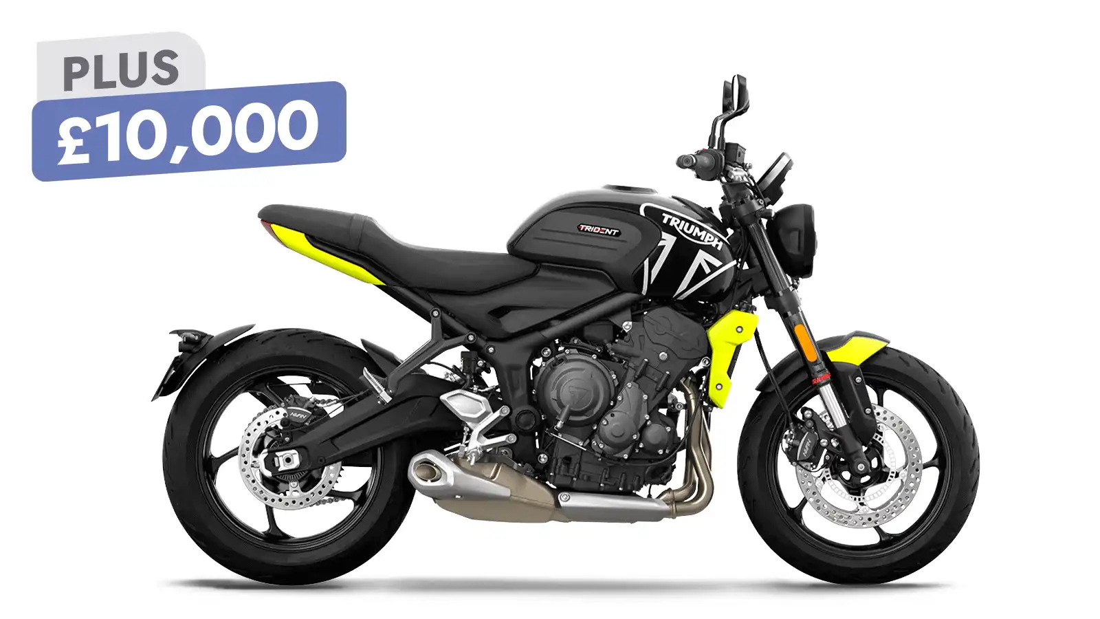 Win a Triumph Trident 660 + £10,000 with botb.com