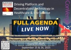 Final Agenda Released for Conv2X Driving Platforms and Decentralized Health in Healthcare and Life Sciences