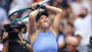 ‘Such a dream’ – Amanda Anisimova exorcises Wimbledon demons with emotional US Open win over Iga Swiatek