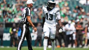Eagles-Cowboys inactives: Azeez Ojulari and Ty Robinson among healthy scratches