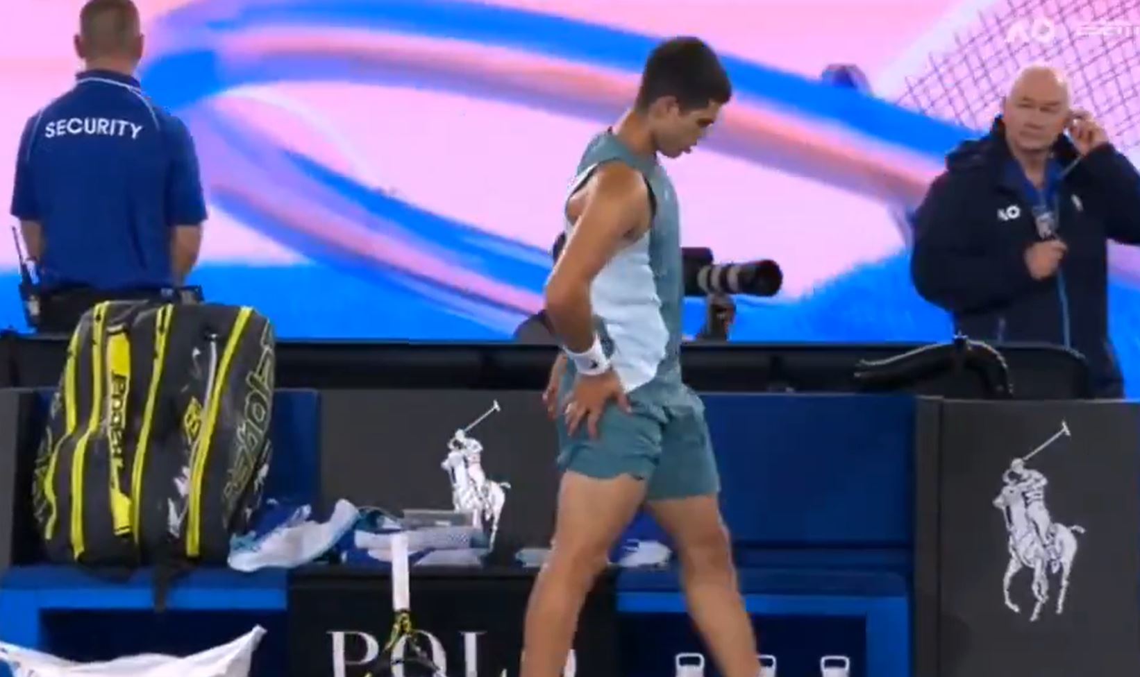 Carlos Alcaraz was accused of mocking Novak Djokovic with bizarre act in titanic showdown