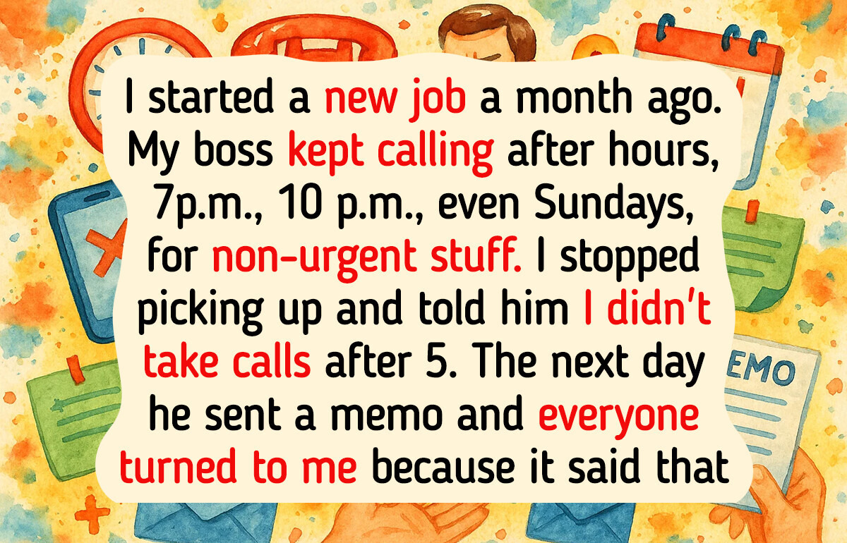 I Refuse to Pick Up Job Calls After Working Hours—but My Boss Found a Way to Shake Up the Rules