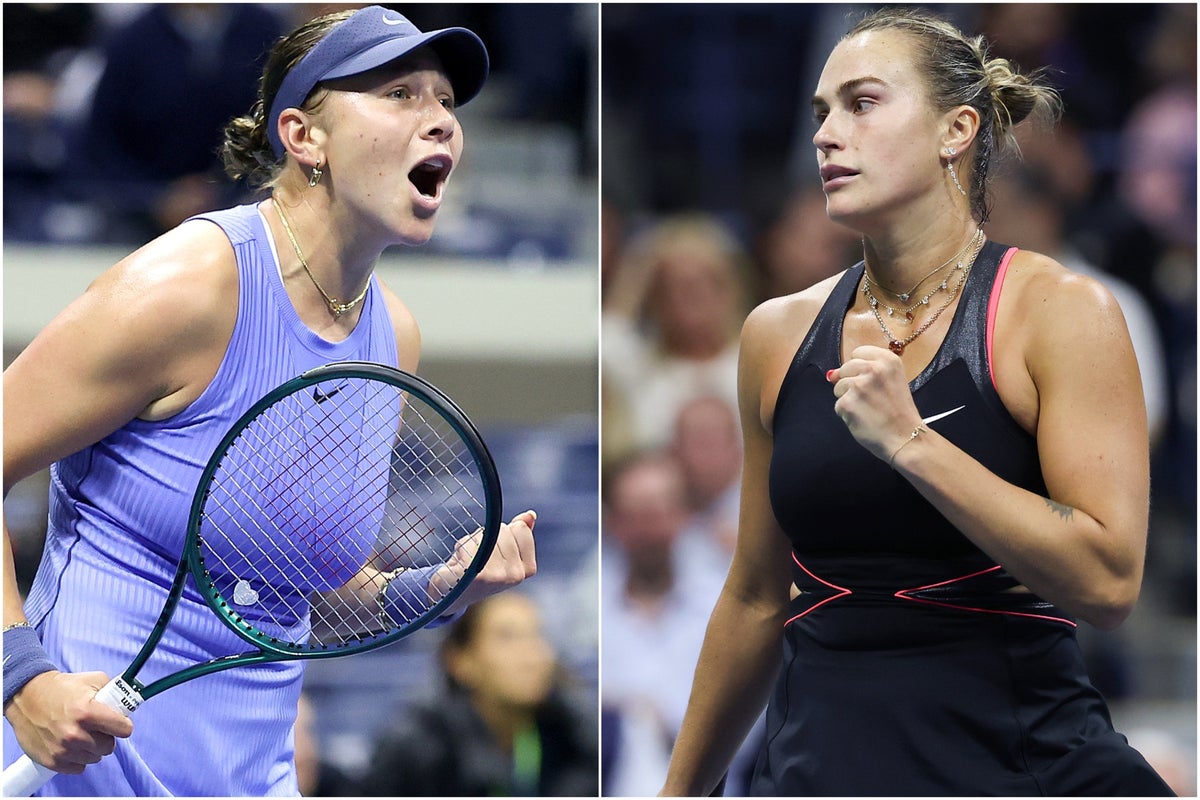 When is US Open women’s final? Amanda Anisimova v Aryna Sabalenka start time and how to watch