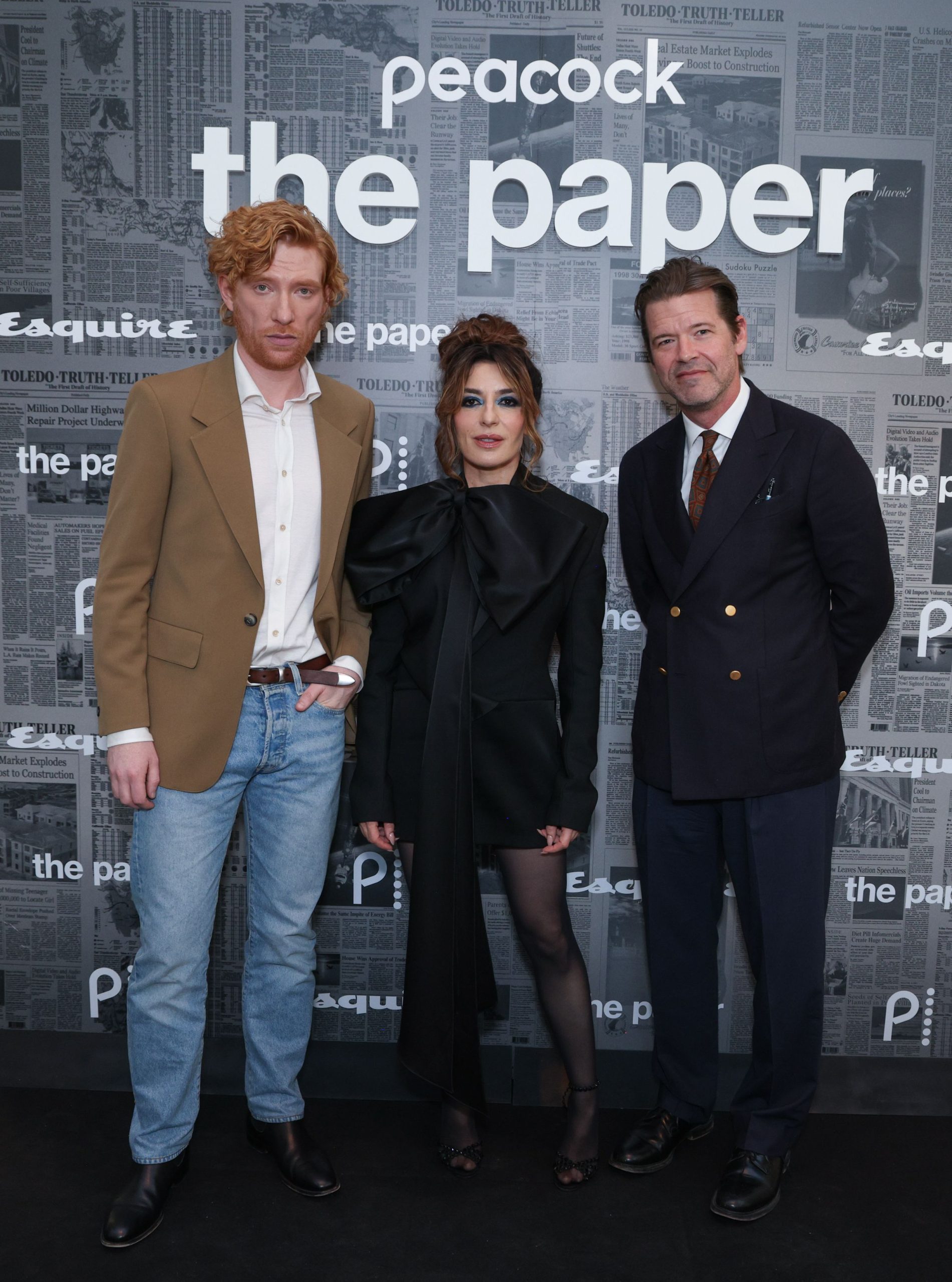 How Domhnall Gleeson and Sabrina Impacciatore Made The Paper an Instant Hit