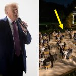 People Are Having A Field Day Over Donald Trump’s First Event In The New Rose Garden