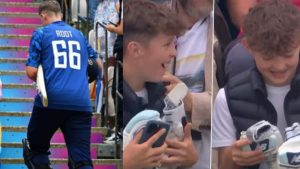 Joe Root’s Heartwarming Gesture: Gifts Gloves To Young Fan After Century, Video Goes Viral