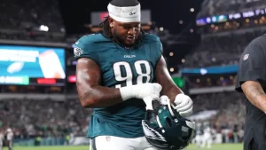 NFL makes decision on Jalen Carter suspension, fine after Eagles star spit on Dak Prescott