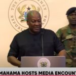 Livestream: Mahama’s media encounter underway