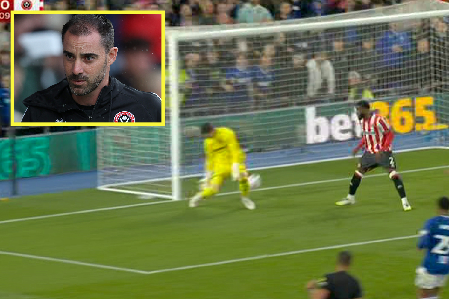Sheffield United fans make feelings clear to under-fire boss amid goalkeeper’s howler in five-goal humiliation