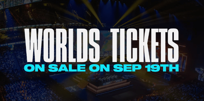 League of Legends announces Worlds 2025 ticket prices