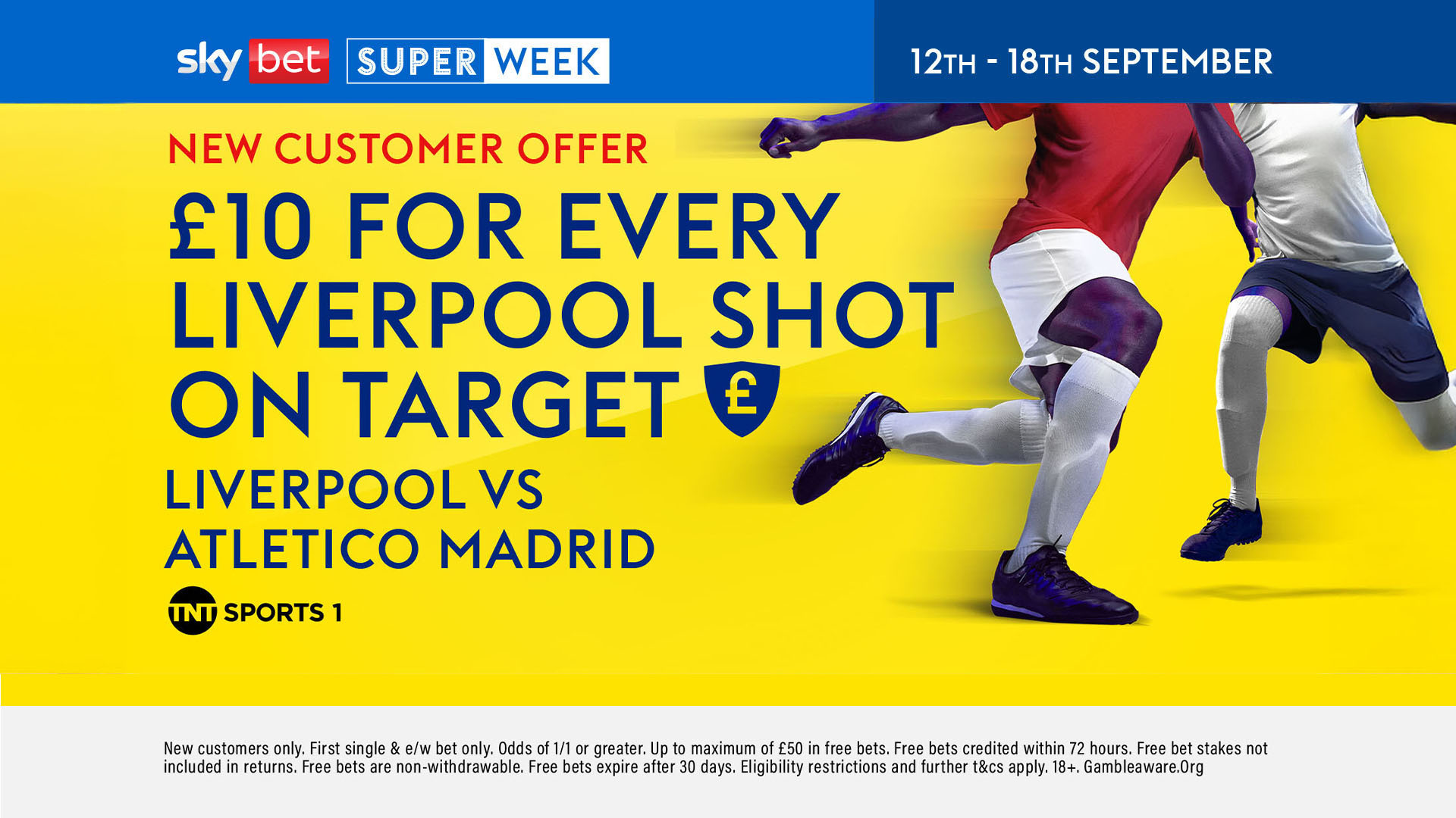 Liverpool v Atletico Madrid betting offer: Get a £10 free bet for every Liverpool shot on target with Sky Bet
