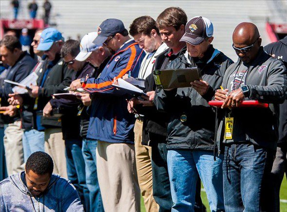 How NFL Scouts and Betting Markets Size Up Prospects