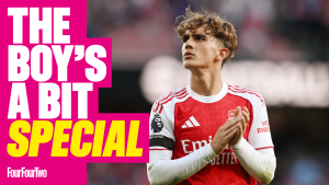 ‘The Boy’s A Bit Special’ Arsenal’s teenage foul magnet smashing records in dazzling senior breakthrough