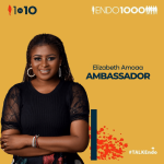 Elizabeth Amoaa, the Ambassador for ENDO1000 Project