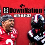 3DownNation CFL picks straight-up & against the spread: Week 16