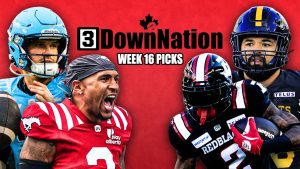 3DownNation CFL picks straight-up & against the spread: Week 16