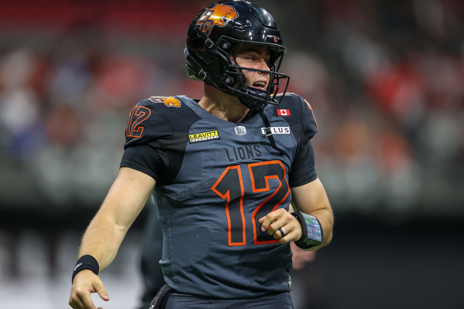 B.C. Lions’ QB Nathan Rourke credits Stamps’ Vernon Adams Jr. for lessons in leadership