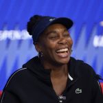 Venus Williams wears all-white and custom ‘Mrs’ sun hat ahead of wedding to Andrea Preti in Italy