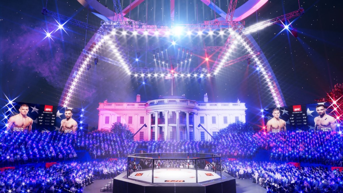 Dana White releases first UFC White House event renderings
