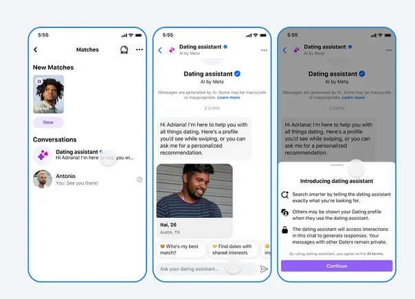 Meta Rolls Out Facebook Dating Assistant to Help You Find Romance