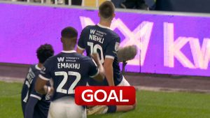 Millwall vs Watford: Camiel Neghli puts Millwall ahead with a superbly taken free-kick