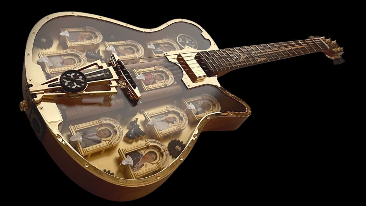 “I pushed my design and engineering skills to the limit”: Former Fender Custom Shop head John Page has built instruments for Eric Clapton and David Gilmour – but his latest masterpiece is a cathedral within a guitar