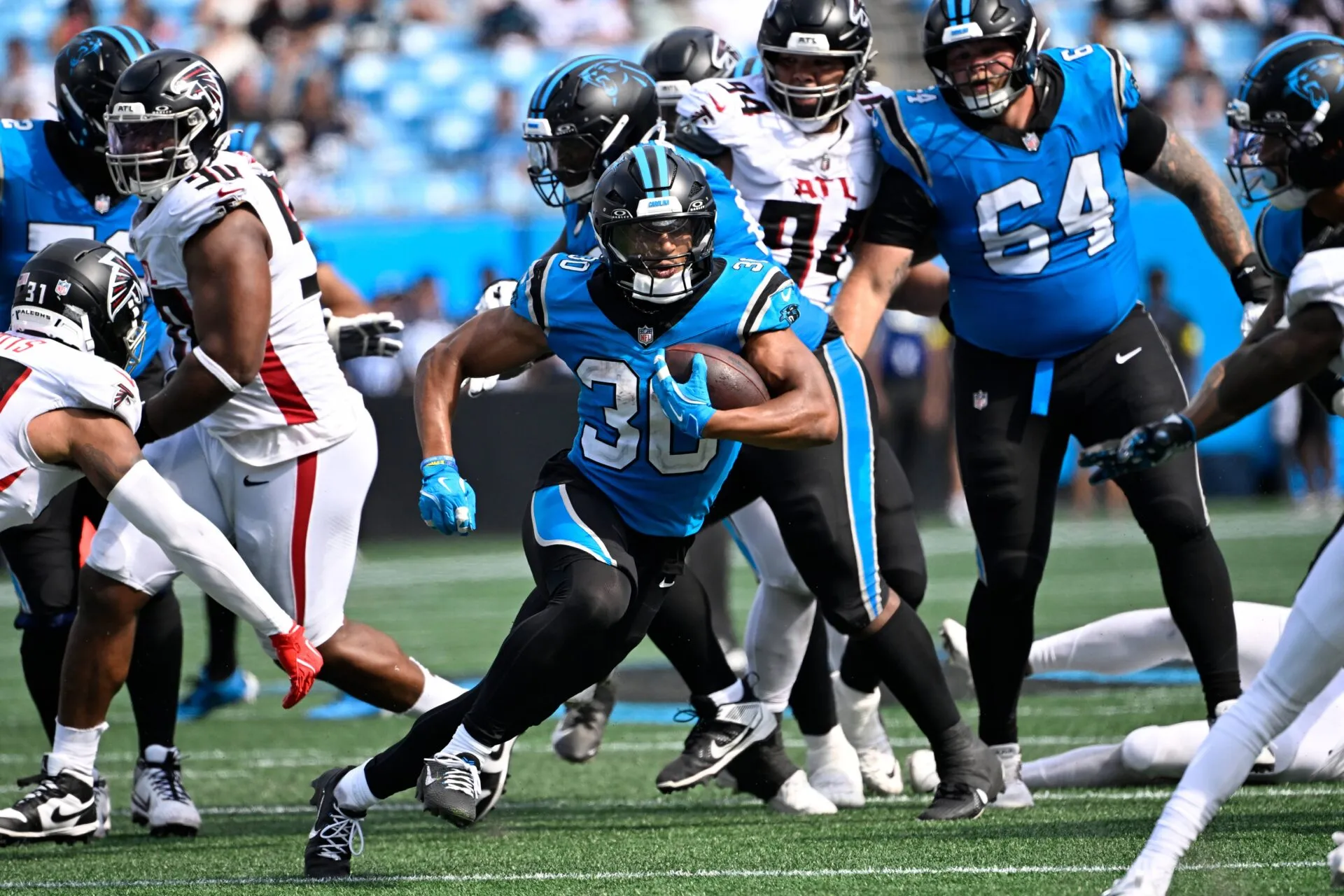 Chuba Hubbard Injury Update: Will the calf injury keep him out this week?