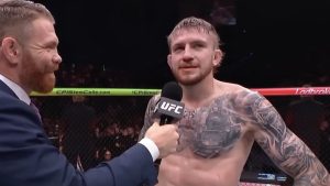 UFC Perth Bonus winner Octagon Interview: Tom Nolan