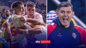 Leeds vs St Helens: Shane Wright scores with final play of match to win play-off