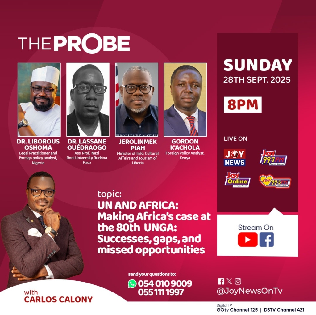Livestream: The Probe discusses Africa’s contribution at UNGA