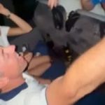 Erica Stoll forgets Ryder Cup hate as she swigs champagne while belting out Rory McIlroy’s Ryder Cup song