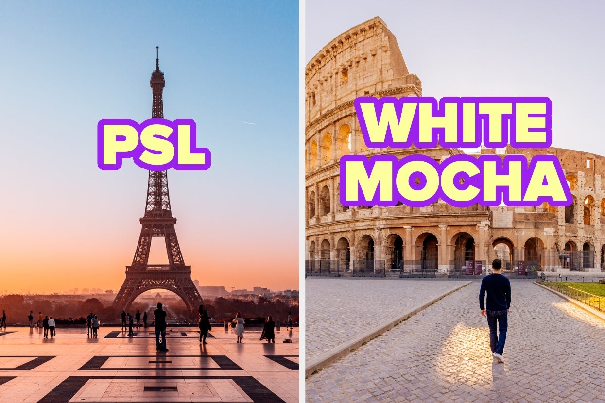 I Can Guess Your FAVORITE Fall Drink Based On The Europe Trip You Take