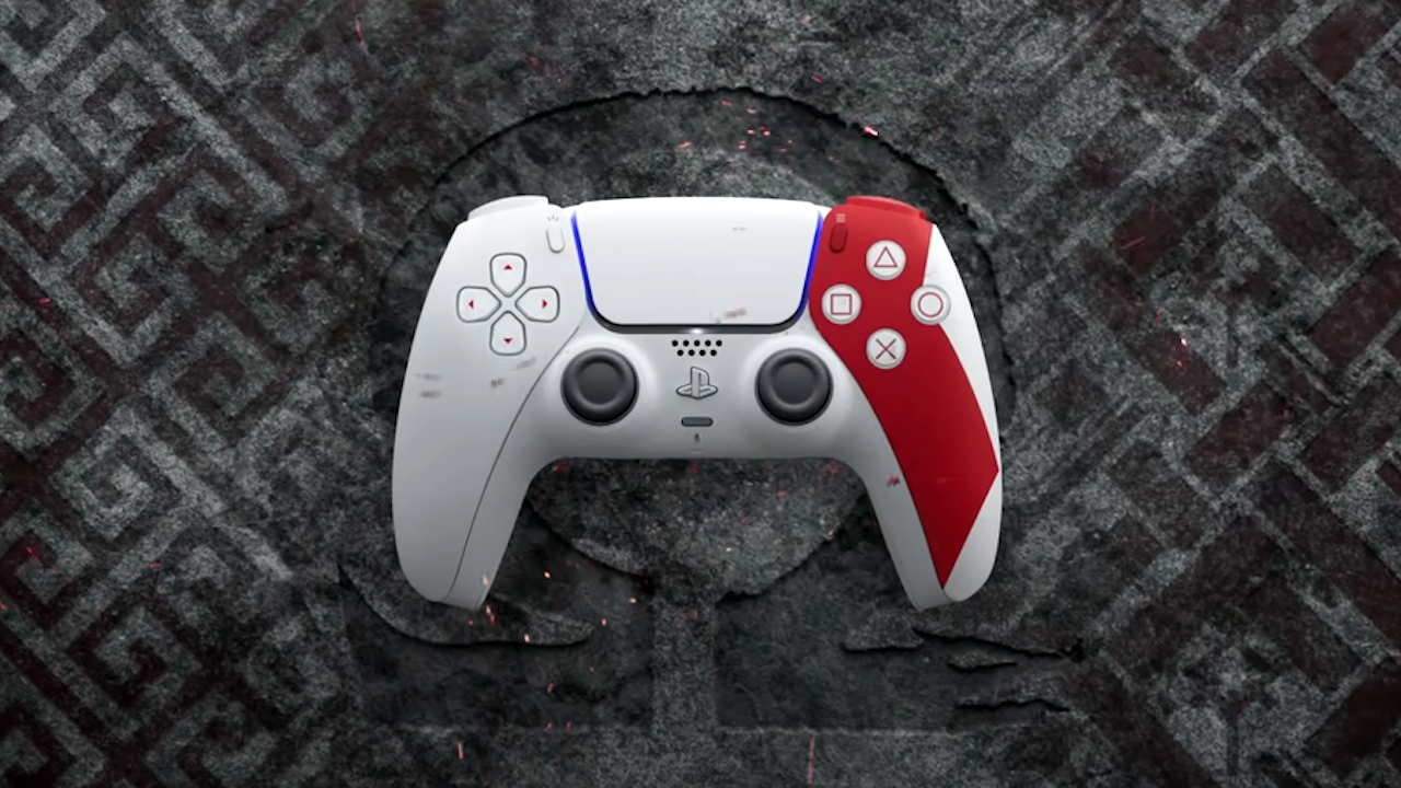 The God of War 20th Anniversary DualSense PS5 Controller Is Up for Preorder