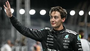 Russell takes surprise Singapore pole over Verstappen