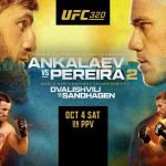 UFC 320 on Sportsnet: Ankalaev vs. Pereira 2