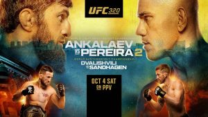 UFC 320 on Sportsnet: Ankalaev vs. Pereira 2