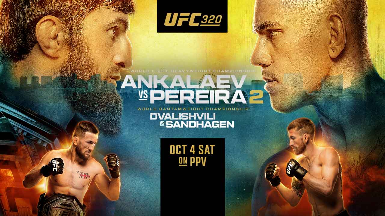 UFC 320 on Sportsnet: Ankalaev vs. Pereira 2