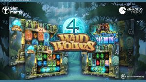 SlotMatrix answers call of the moon with 4 Wild Wolves Michigan launch
