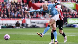 Erling Haaland: Man City striker is English football’s ‘greatest goalscorer’ ever, says Jamie Carragher