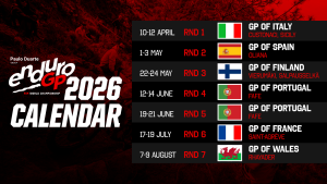 FIM EnduroGP confirms 2026 calendar and host cities