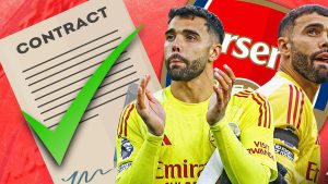 Berta holds new Arsenal contract talks with big-name duo after Raya, Saka and Timber