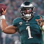 Giants vs. Eagles NFL player props: Self-learning AI backs Hurts under 196.5 yards on Thursday Night Football