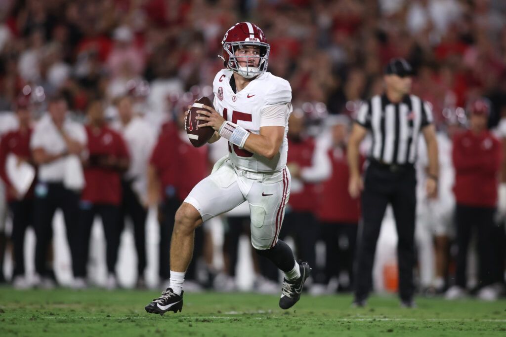 Ty Simpson Earns Eye-Popping Prediction in Latest Mock Draft Ahead of Alabama vs. Missouri